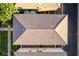Aerial view of a house roof, showcasing its well-maintained appearance at 955 S Henry Ln, Gilbert, AZ 85296