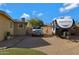 Spacious driveway featuring ample parking for vehicles and RV with convenient hookups at 1859 N Morris --, Mesa, AZ 85201