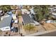 Aerial view of property showing house and surrounding area at 2612 E Sandra Ter, Phoenix, AZ 85032