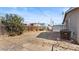 Gravel backyard with wooden fence at 2612 E Sandra Ter, Phoenix, AZ 85032