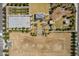 Overhead view of a community park with basketball court and playground at 6145 S Antonio --, Mesa, AZ 85212