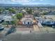 Newly built home with fenced yard, viewed from above at 749 W Southgate Ave, Phoenix, AZ 85041