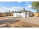 Backyard view showcasing the house and gravel area at 749 W Southgate Ave, Phoenix, AZ 85041