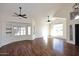 Bright and spacious living room with hardwood floors at 15626 N 12Th Ave, Phoenix, AZ 85023