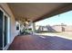 Covered patio, ideal for outdoor relaxation and entertaining at 15626 N 12Th Ave, Phoenix, AZ 85023