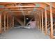 Spacious attic with ample storage space at 18134 E Happy Rd, Queen Creek, AZ 85142