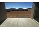 New construction home with a large backyard and block wall fencing at 4301 E Bradford Ave, San Tan Valley, AZ 85143