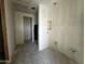 Unfinished bathroom with shower and double vanity at 4301 E Bradford Ave, San Tan Valley, AZ 85143