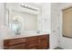 Bathroom with double vanity and modern fixtures at 4354 E Rosemonte Dr, Phoenix, AZ 85050