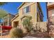 Two-story house with red door and landscaping at 4354 E Rosemonte Dr, Phoenix, AZ 85050