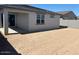 Backyard showcasing the home's architecture at 24592 W Bowker St, Buckeye, AZ 85326