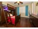 ' bedroom with bunk beds and plenty of storage at 2541 E Carob Dr, Gilbert, AZ 85298