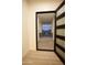 View through modern front door and hallway to landscaped front yard at 3888 E Weston Ln, San Tan Valley, AZ 85140