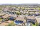 Overhead shot captures the expansive community, complete with residential properties and neighborhood streets at 3414 E Virgil Dr, Gilbert, AZ 85298