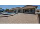 Spacious patio with a private pool, adjacent to the house, offering a luxurious outdoor space at 3414 E Virgil Dr, Gilbert, AZ 85298