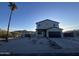 Contemporary two-story home featuring a modern design and desert landscaping at 13245 N 19Th Way, Phoenix, AZ 85022