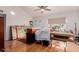 Bright living room with hardwood floors and lots of natural light at 6908 W Sunnyside Dr, Peoria, AZ 85345