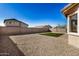 Backyard with gravel, artificial turf, and block wall at 5411 W Grenadine Rd, Laveen, AZ 85339