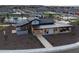 Aerial view of modern clubhouse with covered patio and community amenities at 3175 E Hayden Rose Ave, San Tan Valley, AZ 85143