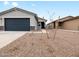 Charming single-Gathering home with neutral exterior, simple landscaping, and a two-car garage at 3175 E Hayden Rose Ave, San Tan Valley, AZ 85143