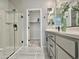 Elegant bathroom with a large walk-in shower at 746 E Doral Ave # 201, Gilbert, AZ 85297