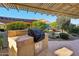 Enjoy outdoor cooking with this built-in grill and countertop, perfect for entertaining at 27478 W Tonopah Dr, Buckeye, AZ 85396