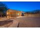 Enjoy a spacious backyard with a covered patio, providing a perfect outdoor entertainment area and low-maintenance landscape at 13108 N 76Th St, Scottsdale, AZ 85260