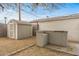 Exterior view of the backyard shed at 1325 E Monte Vista E Rd, Phoenix, AZ 85006