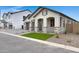 A well-designed single-Gathering home with stone accents and a small green lawn adding to its curb appeal at 3624 N 59Th St, Mesa, AZ 85215