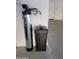 Shot of water filtration system with black container next to a white wall at 3624 N 59Th St, Mesa, AZ 85215