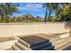 Landscaped patio with mountain views and access to the golf course at 2626 E Arizona Biltmore Cir # 40, Phoenix, AZ 85016