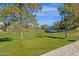 Green, rolling golf course with mature trees and mountain views at 2626 E Arizona Biltmore Cir # 40, Phoenix, AZ 85016