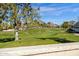 Expansive view of the manicured golf course and mountain backdrop at 2626 E Arizona Biltmore Cir # 40, Phoenix, AZ 85016