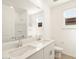 Bathroom with double vanity and window at 4033 S 177Th Ave, Goodyear, AZ 85338