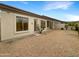 Landscaped backyard with gravel and desert plants at 15732 E Yucca Dr, Fountain Hills, AZ 85268