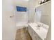 Clean bathroom, shower bathtub combo, and vanity at 15732 E Yucca Dr, Fountain Hills, AZ 85268