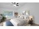 Spacious bedroom with large window and stylish decor at 1292 N Bogle Ave, Chandler, AZ 85225