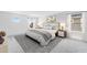 Inviting bedroom with plush carpet, modern decor and ample lighting at 25238 N 172Nd Ln, Surprise, AZ 85378