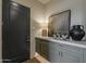 Entryway with stylish decor, cabinets, and a modern aesthetic at 37200 N Cave Creek Rd # 1023, Scottsdale, AZ 85262