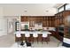 Gourmet kitchen featuring a large island, stainless steel appliances, and custom cabinetry at 14174 E Highland Ave, Fountain Hills, AZ 85268