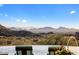 Stunning infinity pool with mountain views at 10739 E Diamond Rim Dr, Scottsdale, AZ 85255