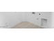 A clean laundry room with hookups for a washer and dryer and wood look tile flooring at 5845 S Romano --, Mesa, AZ 85212