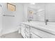 Bright bathroom with double vanity sinks, and tile flooring at 5851 S Romano --, Mesa, AZ 85212