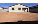 New construction home with a large, flat backyard at 4267 E Bradford Ave, San Tan Valley, AZ 85143