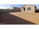 Large backyard with desert landscaping at 9127 N 173Rd Ln, Waddell, AZ 85355