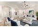 Bright and airy living room with neutral color palette at 2023 E Willow Wick Rd, Gilbert, AZ 85296