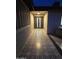 Modern entryway with patterned tile floor and double door entry at 8544 E Heatherbrae Ave, Scottsdale, AZ 85251