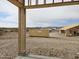 New construction home with a view of the backyard and surrounding area at 1907 W Brooke Ln, Queen Creek, AZ 85144