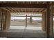 Interior framing of a new home with large windows offering mountain views at 1907 W Brooke Ln, Queen Creek, AZ 85144