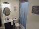 Well-lit bathroom with a vanity and bathtub at 418 W Hartford Rd, Kearny, AZ 85137